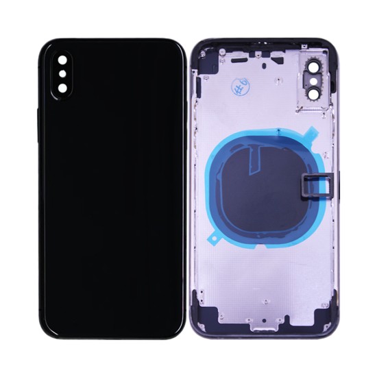 Tapa Trasera+Frame Apple iPhone X/10 Negro